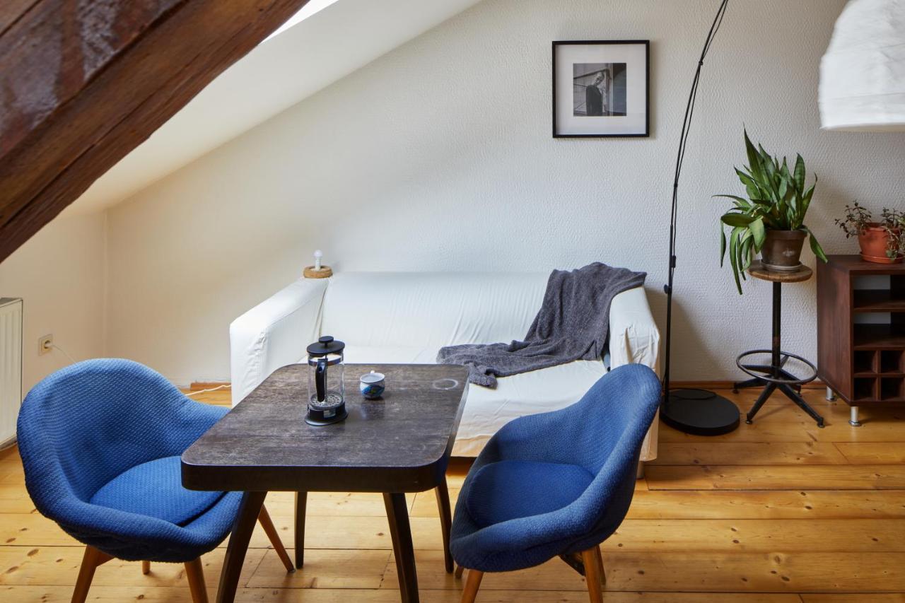 Prague Days - Sunlit Attic Loft In Vinohrady Apartment Exterior photo